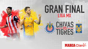 Las chivas visitan a los tigres en el volcán en el partido de ida de la gran final del clausura 2017. Liga Mx Clausura 2021 Chivas Vs Tigres Horario Y Donde Ver En Vivo En Tv La Final Del Clausura 2017 Marca Claro Mexico