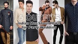6 Outfits Indian Men Should Own For Party Wedding Looksgud In Get to know this season's favourite corset tops, leather trousers and iconic party dresses. 6 outfits indian men should own for