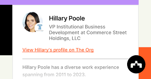 Hillary Poole - VP Institutional Business Development at ...