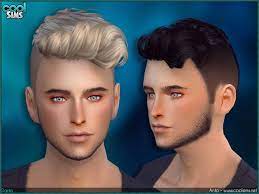 The Sims Resource Anto Darko Hairstyle By Alesso Sims 4 Hairs Sims 4 Hair Male Sims 4 Sims Hair