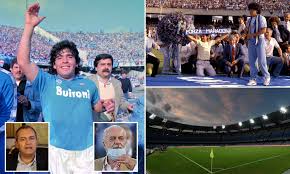 San cristóbal de la laguna, spain. Napoli Consider Re Naming San Paolo Stadium After Diego Maradona Daily Mail Online