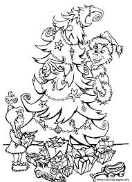 All these santa coloring pages are free and can be printed in seconds from your computer. Grinch Christmas Tree Coloring Pages Printable