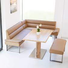 Elevated dining sets like this one are perfect for smaller rooms where floor space is hard to come by. Lewis Corner Bench Dining Collection Mebel Dlya Stolovoj Dizajn Divana Dizajn Stolovoj