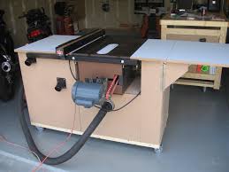 In this instructable i'll show you how to make a mobile storage cabinet with vertical sliding panels and drawers. Table Saw Mobile Workstation By Greg Wurst Lumberjocks Com Woodworking Community