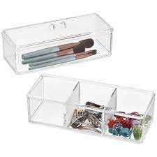 Check spelling or type a new query. Clear Plastic Containers For The Bathroom Container Store Plastic Storage Bins Stackable Storage Bins