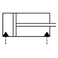 The single acting cylinder in figure 1.7 can be operated by two different circuits. Iso 14617 10 2442 Double Acting Hydraulic Cylinder With Single Ended Piston Rod