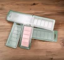 5 Cavity Snap Bar Clamshell- Clear