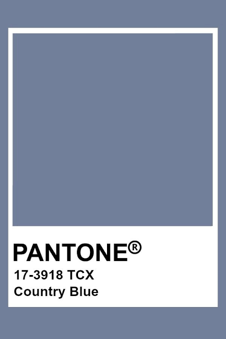 Pantone Country Blue