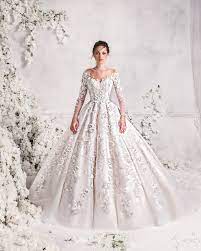 Extravagant Wedding Dress Hautecouture Ramialali Fashion Ball Gown Wedding Dress Wedding Dresses Wedding Dresses Lace