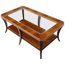 Henredon curved sofas are often in the regency style, a style which was all the rage when henredon was founded in 1945. Henredon Six Legged 2 Tier Coffee Table For Sale At 1stdibs