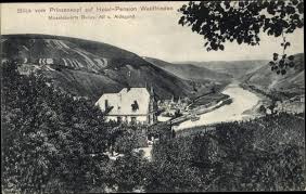 Alf er hat ein gespür für guten wein und genießt gern kultur: Ansichtskarte Postkarte Alf An Der Mosel Hotel Akpool De
