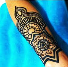 Forearm Henna Design Henna Inspired Tattoos Henna Tattoo Hand Geometric Henna