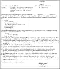 Contoh surat keterangan bebas narkoba dari bnn. Contoh Surat Lamaran Kerja Cpns Pemkot Contoh Surat