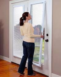 Odl Add On Blinds For Doors Http Www Homedepot Com P Odl 22 In W X 64 In H Add On En Patio Door Blinds French Door Window Treatments Blinds For French Doors