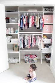 Diy baby closet dividers to organize infant clothing: Cupboard For Babies Clothes Online