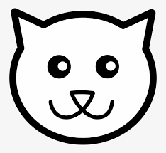 Free printable smiley face coloring pages for kids. Cat Face Coloring Page Murderthestout Cat Face Cartoon Drawing Transparent Png 728x673 Free Download On Nicepng