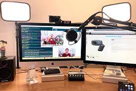How to install webcam, tutorial, step by step. Setting Up Your Webcam Lights And Audio For Remote Work Podcasting Videos And Streaming Mattstauffer Com