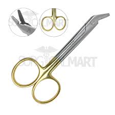 GPC Medical Wire Cutting Scissors - TC Notched Blade, 4.75 inch