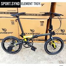 Olah ragasehat bersama limited edition element. Sepeda Lipat Citybike Element Troy Bike To Work Original Limited Shopee Indonesia