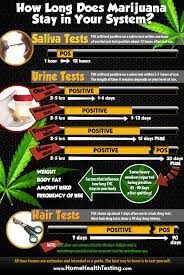 Hair tests are the most sensitive screening methods, as they can identify thc for up to 90 days after the last use. How Long Does Marijuana Stay In Your System Home Health Testing