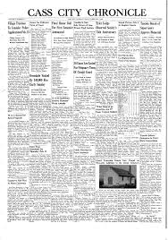Village Trustees To Consider Police Applications Feb.15 Final Honor Roll  For First Semester/ Announced Owendale Visited By $40,0