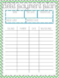 Debt Payment Plan Printable By Arodgersdesigns On Etsy Debt Free Credit Card Debt Payoff Paying Off Credit Cards