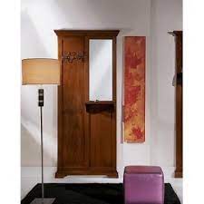 Parete Ingresso Appendiabiti Legno Massello