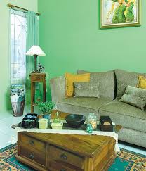 Kombinasi warna cat dinding dan keramik wallpaper dinding sumber : Inspirasi Rumah 2 Lantai Dengan Dominasi Hijau Muda Walau Hanya Seluas 75 Meter Tapi Keren Banget Dalamnya Semua Halaman Idea