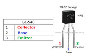 Top 5 elctronic project with bc547 transistor, tri ac, rgb led. Bc548 Pinout A