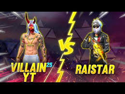 Raistar vs gyansujan in custom room 1 vs 1 garena free fire gyan gaming. Villain25yt Vs Raistar 2 Fastest Player 1v1 Clash Squad Youtube