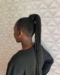 2020 Ghana Weaving Shuku 21 Braids Braidstyles Feedinbraids Neat Braids Hairstyles Pictures African Hair Braiding Styles Natural Hair Styles For Black Women