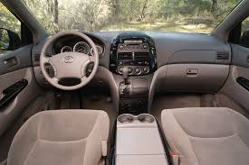 A light on the dashboard shaped like a car with a key or wrench in it has started blinking when the engine is off. 2004 10 Toyota Sienna Consumer Guide Auto