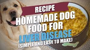 Homemade Dog Food For Liver Disease Homemade Dog Food Dog Food Recipes Liver Disease
