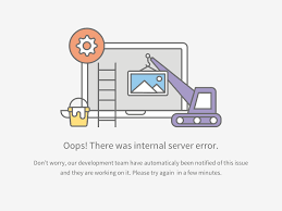 500 Error Page By Bianca Nitrini On Dribbble