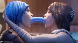 Double dildo deepthroat