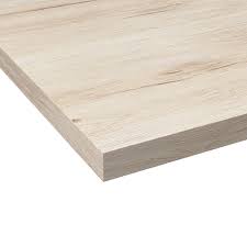 I € / mètre € promo web. Plan De Travail Cuisine N 213 Decor Chene Clair Ikoro Stratifie Chant Coordonne L204 X L62 X E3 8 Cm Planeko Oskab
