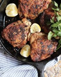 Pan Roasted Greek Chicken Thighs The Defined Dish Ketogenic Recipes Dinner Chicken Thigh Recipes Easy Chicken Thigh Recipes