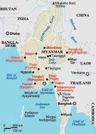 Nay pyi taw was proclaimed the capital of myanmar in 2006. Maps Of Myanmar Burma Bay Of Bengal Yangon Rangoon Mandalay And Bagan