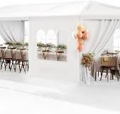 Wedding Tents 10 By 40 Tent 10x40 Classic Series Frame Tent With Complete  1-Piece Tent Top