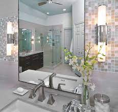 For modern tastes, choose a more sleek, streamlined design. Bathroom Sconces Where Should They Go Designed