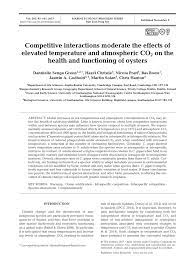 Vergil chițac, senator independent de constanța, și viorel salan, de la psd, sunt foarte aproape de a trece prin camera superioară a parlamentului abrogarea unui alineat din proiectul de lege al. Pdf Competitive Interactions Moderate The Effects Of Elevated Temperature And Atmospheric Co2 On The Health And Functioning Of Oysters