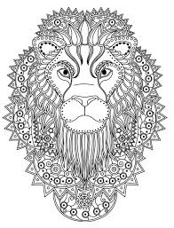 39+ free printable animal mandala coloring pages for printing and coloring. Simple Lion Mandala Coloring Pages Novocom Top