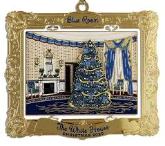 Christmas at the white house is officially underway. 2020 Annual White House Holidays Christmas Ornament The Blue Room