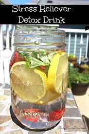 Stress Reliever Detox Drink Recipe Recipe Detox Drinks Detox Drinks Recipes Health Drink