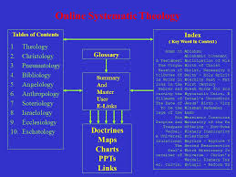 Online Systematic Theology Purpose Of The Online Systematic