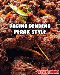 Dagingnya yang lembut dengan bumbu yang meresap sempurna. Resepi Ummi Daging Dendeng Perak Style Bahan2nya Facebook
