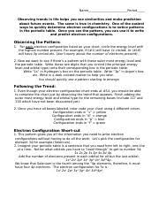 Each of these questions is best answered by first converting any secondary color of light into a mix of two primary colors of light. Electron Configuration Coloring Lab Name Period Activity 7 Electron Configuration Lab Coloring Lab Ca Standard Purpose To Find The Relationship Course Hero