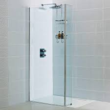 Roman Decem Wetroom Panel With Concealed Wall Profile Corner Shower Enclosures Neo Angle Shower Enclosures Shower Panels