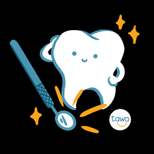 Teeth Mirror Sticker By Tawa Dental Aesthetic Studio For Ios Android Giphy