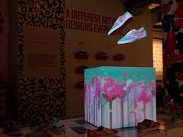 Illuminimal Illumifeet Footwear Projection Mapping By Craig Winslow Projection Mapping Design Environmental Design
